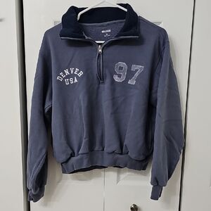 Hollister Navy Blue Women's Sweater